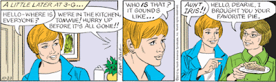 In Tommie's defense, her grandfather was a pecan pie.