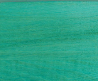 turquoise wood stain