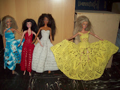 las barbies y sus vestidos