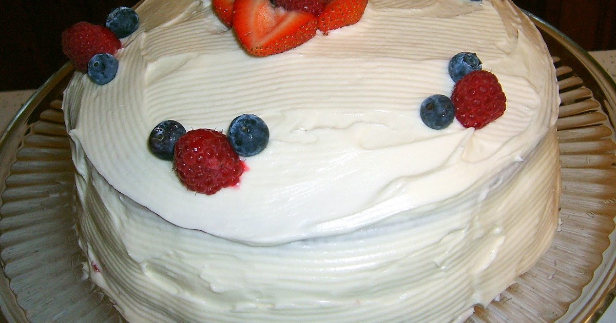 Monarchdancer White Layer Cake with Raspberry Jam