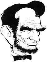 Abraham Lincoln cartoon drawing