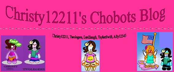 Christy12211's Chobots Blog!