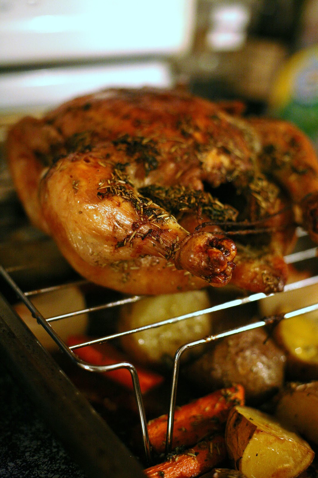 That's Damn Good! Roasted Chicken with Rosemary