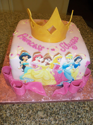 Princess Square Cake