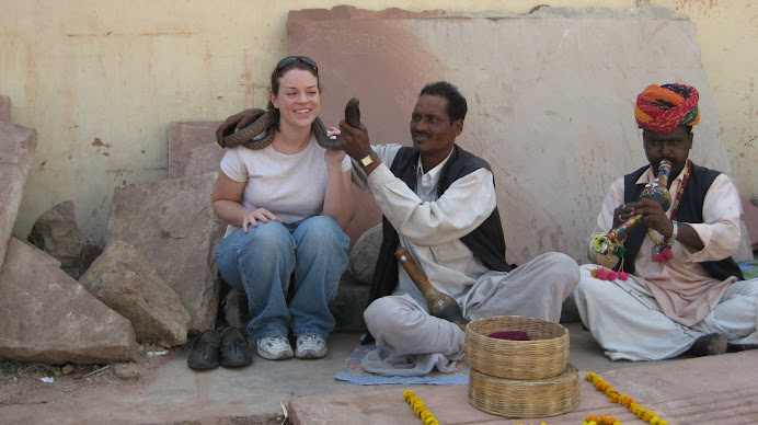 snake charmer and Amy