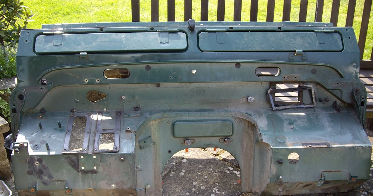 Series 3 88" Land Rover rebuild: Td5 Bulkhead