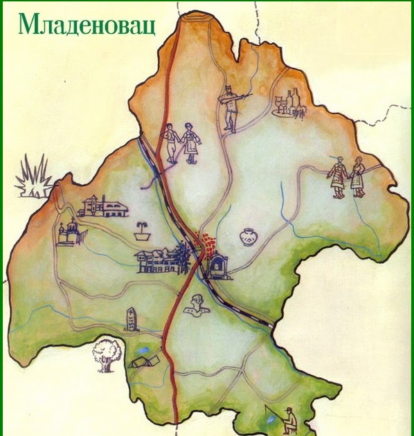 Mladenovac i naselja koja pripadaju Mladenovcu Mladenovac