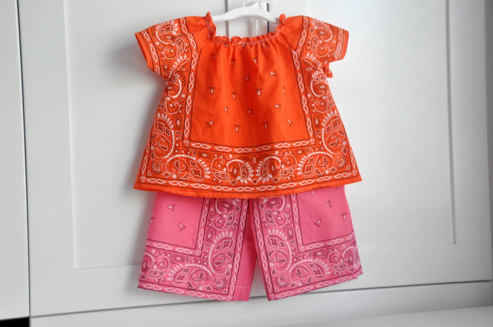 Aesthetic Nest Sewing Bandana Baby Outfit