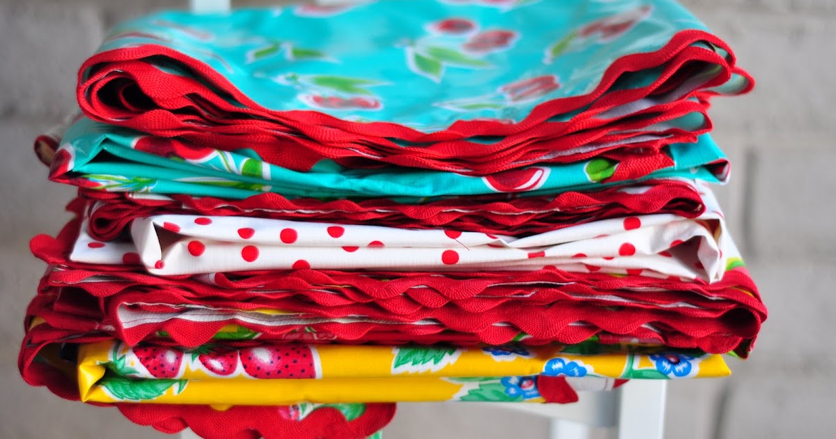 Aesthetic Nest Sewing Oilcloth Tablecloths