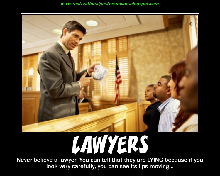 MOTIVATIONAL POSTERS LAWYERS