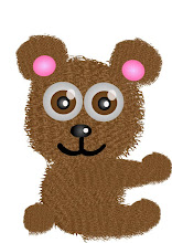 Furry teddy bear