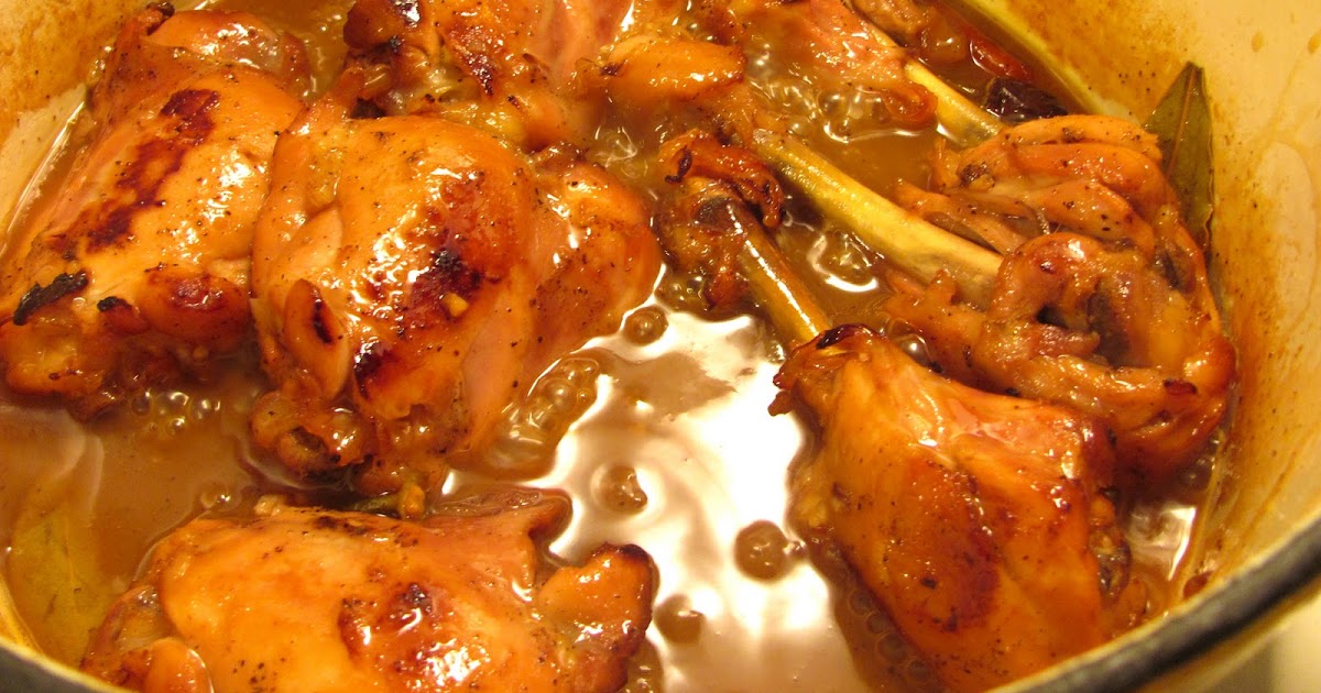 yellowfish Chicken Adobo, NYT Style