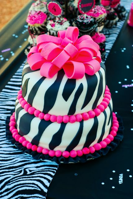 Zebra Birthday Party!
