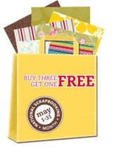 Buy 3 packs of Designer Paper and Get 1 Free!