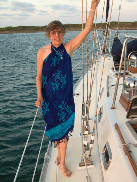 Sharon, first mate