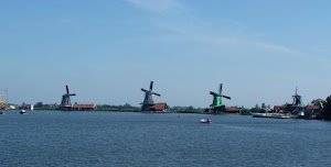 Wind mills in the Netherlands