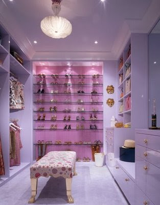 Casa de Alice Moretz Purple+dressing+room