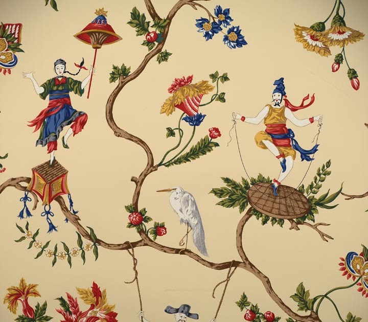 Chinoiserie Chic: Top Ten Chinoiserie Wallpapers #1