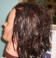 Ready Or Not Hair I Come Roller Set On A Mannequin