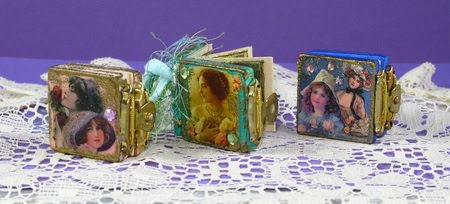 Friday Mar. 13, 2009 - 1 Inch style stone locket pendants with latch