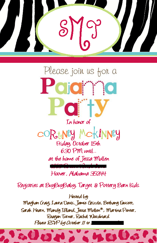 Pyjama+party+invitation