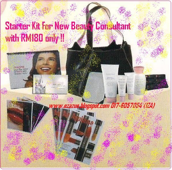 Dengan hanya RM195, anda boleh memiliki Kit Permulaan ini : Produk2 Marykay & panduan bisnes.