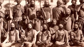 A group of Indian Ascetics
