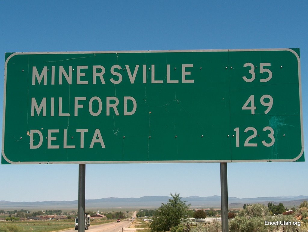 Signs Enoch City, Utah Scenic Enoch UT!