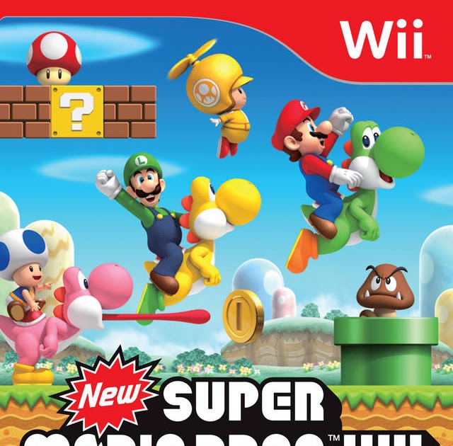 the new super mario brothers wii