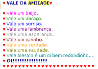 Vale de amizade