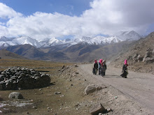 On the road in Tibet