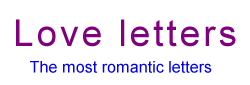 Love letters, romantic letter, send your love, love messages,  dearest love