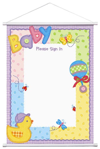 sign in sheet for baby shower