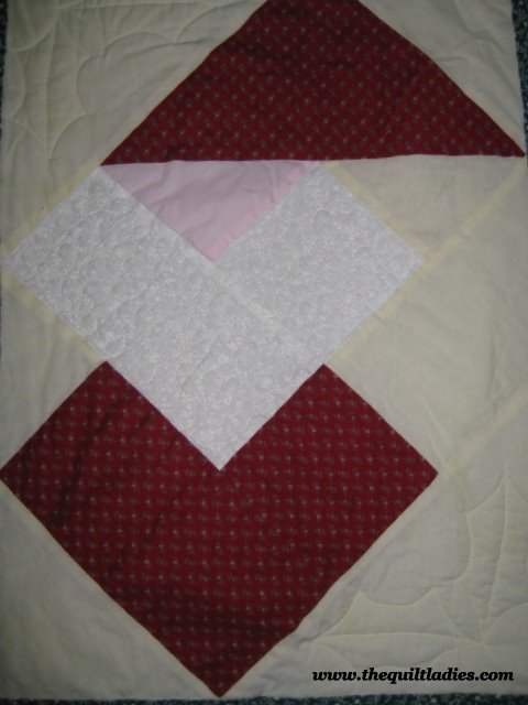 Christmas quilt santa handmade king The Quilt Ladies: Santa Quilt for The Holidays