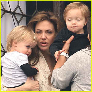 Angelina Jolie Twins Down Syndrome 2011