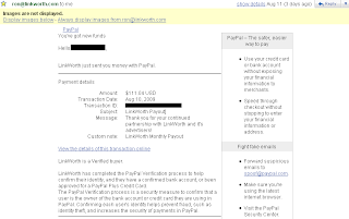 6th LinkWorth Payment 6th LinkWorth Payment