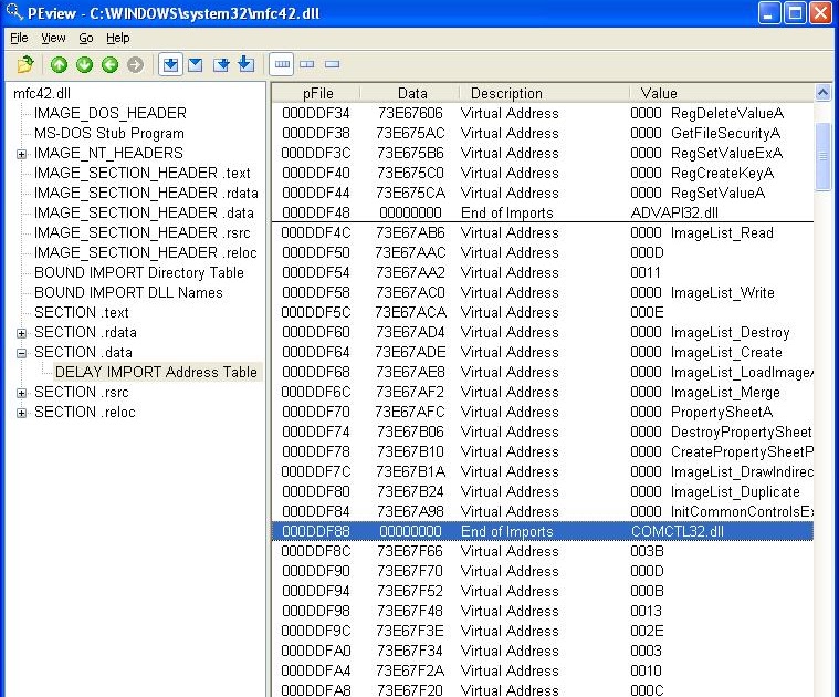 ZeroMemory: When a MessageBox in InitInstance didn't show..