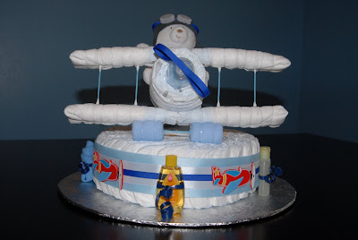 Pictures Diaper Cakes on Sweet Mommy Treats  Airplane Diaper Cake