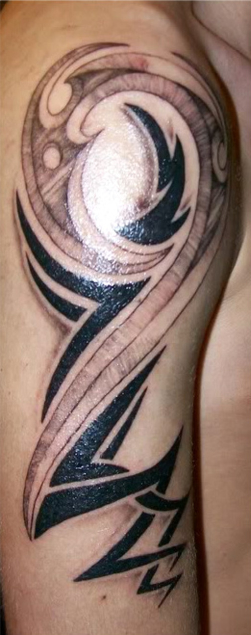 Size:550x330 - 57k: Blade Tattoo Best Arm Tribal Tattoo Design Gallery Pictures
