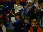 Dressing up as people from Ancient Greece and Ancient Rome.