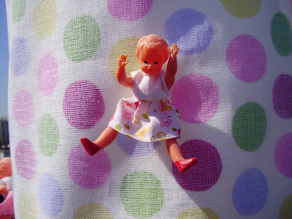 détail lampe baby doll