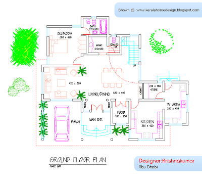 0comments on "2 Kerala Villa Elevation and Plans by Krishna Kumar, Abu 