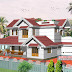 Kerala Home plan and elevation - 2367 Sq. Ft.