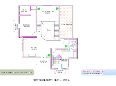 2734 Sq Ft Home plan and elevation