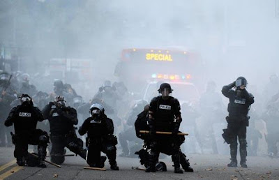 Honduran police fire tear gas at supporters of ousted president