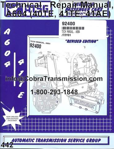 a604 41te transmission parts