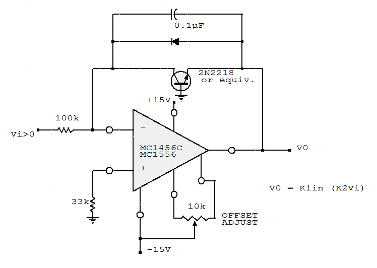 Electronic Circuits Collections Logarithmic Amplifier 3