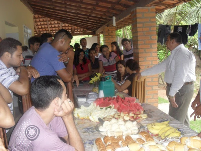 PR. GERALDINHO NA FESTA DA ESCOLA DOMINICAL EM SUA CASA