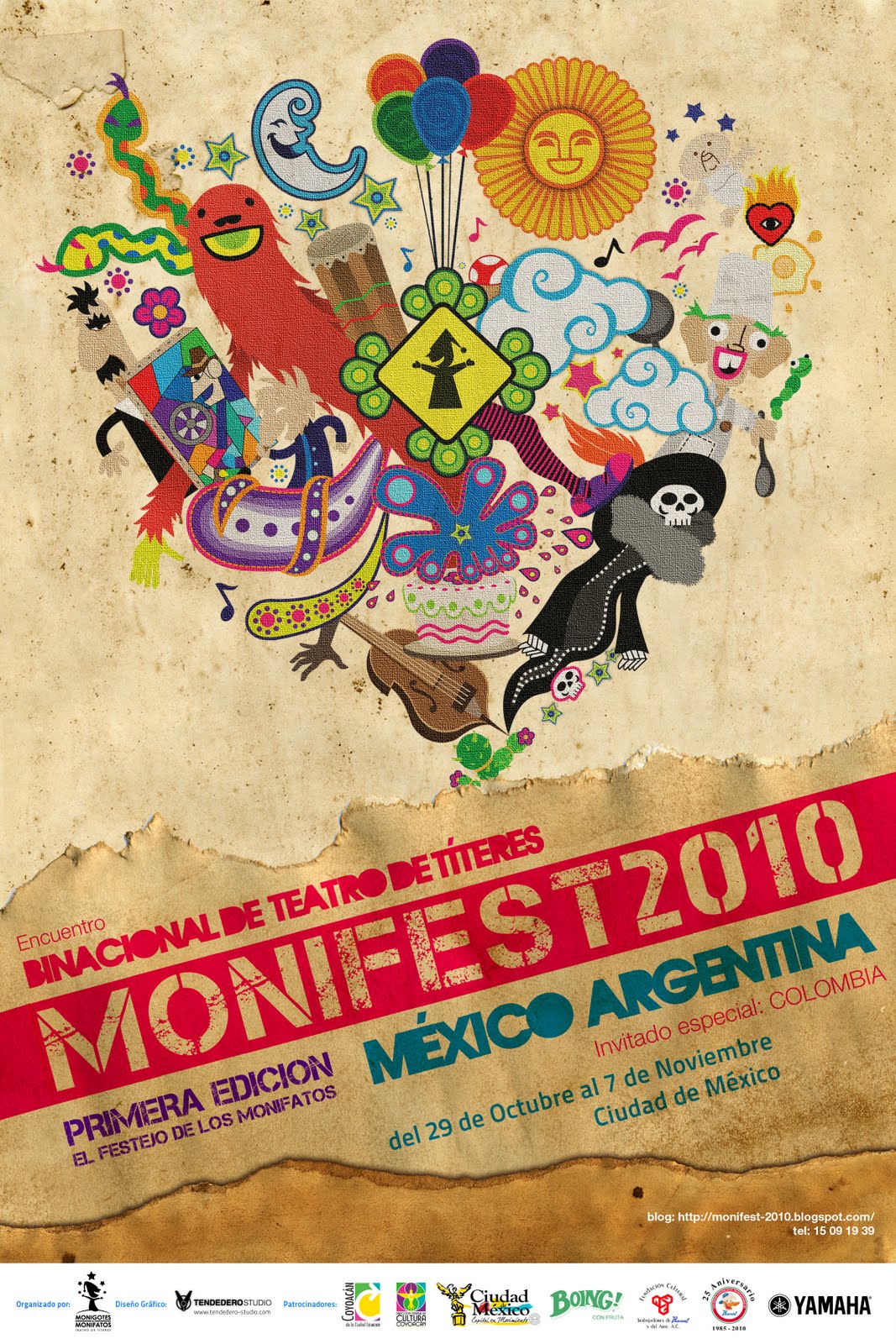 MONIFEST 2010 ENCUENTRO BINACIONAL DE TÍTERES