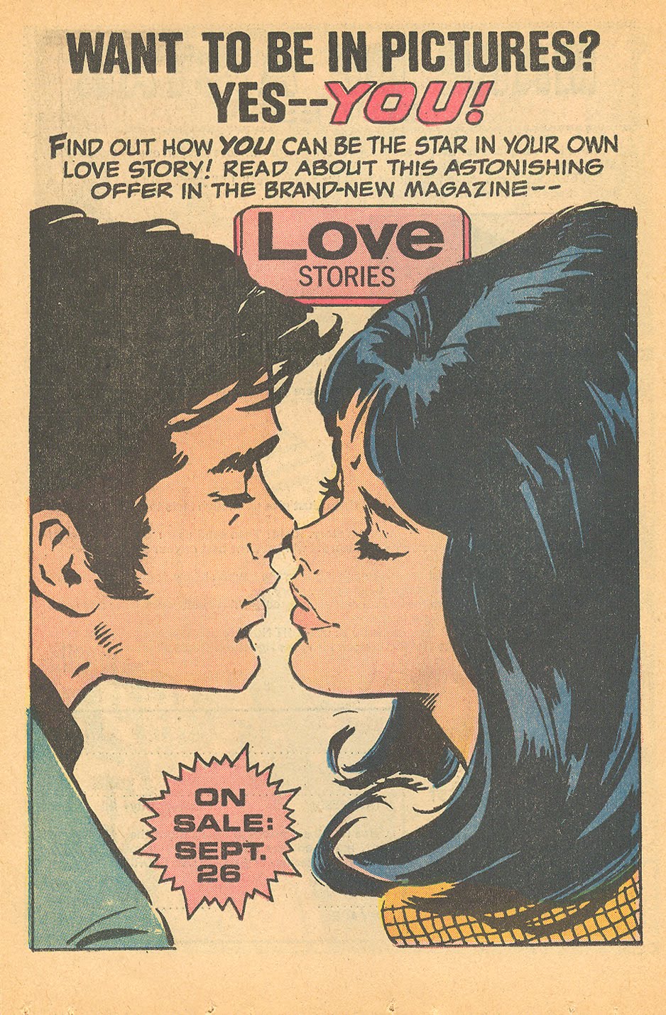 romantic comic strip
